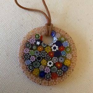 Glass necklace